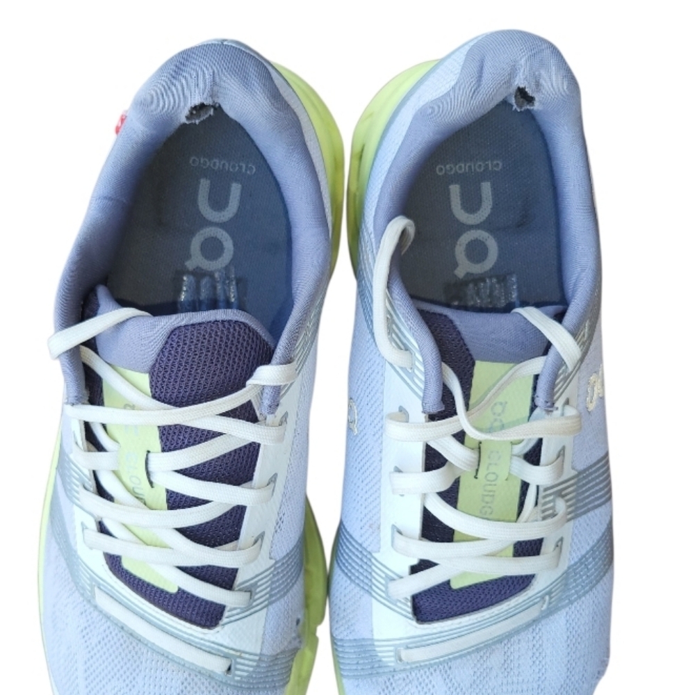 On Cloud Running Cloudgo Athletic Tennis Run Shoe Sneaker Gray White Hey Women 9 - Picture 12 of 16